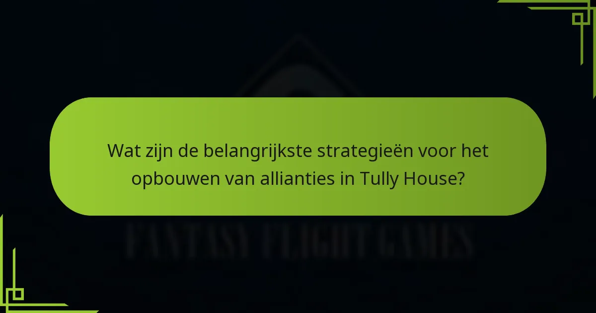 Welke defensieve tactieken moeten Tully House spelers toepassen?